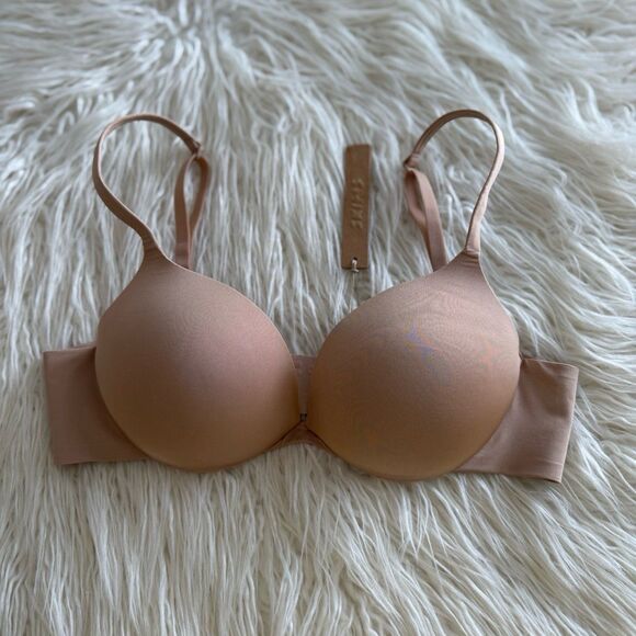 SKIMS Other - Skims Ultimate Push up Plunge Bra Clay Size 34B